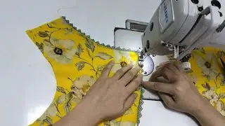 Without Bukram Beautiful 😍 & Easy Kurti Neck Design With Lace | Pakistani Gala Design 2025 & 2026