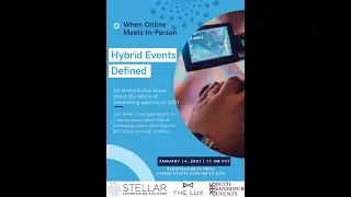 When Online Meets In-Person: Hybrid Events Defined