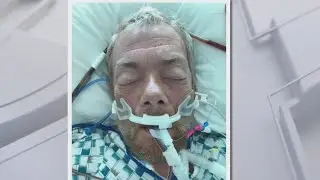 Unidentified patient at San Francisco General Hospital