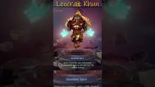 MIR4 EPIC SPIRIT LEOCRAT KHUN