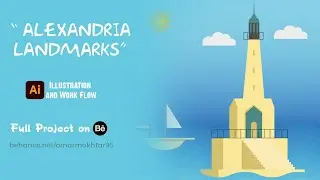 Illustration Quick Edit ''Alexandria Landmarks''