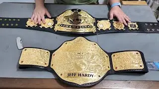 ORM Belts HD WWF Undisputed V1 & WWE 3D Big Gold Unboxing
