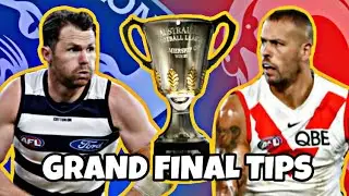 2022 AFL GRAND FINAL TIPS