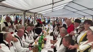 Pjevacka skupina Krcevljani i Mate Bulic u Gucoj Gori