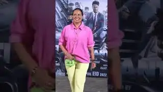Tiger Shroff's mother Ayesha Shroff At Heropanti 2 Screening!😍#shorts