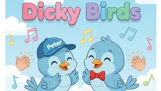 Two Little Dicky Birds | Clap Clap Song for Kids | Nursery Rhyme