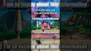 Самая безумная обезьяна &mdash; очень весёлый парень #dragonball #shorts