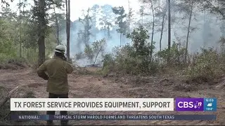 Texas A&M Forest Service helps ETX departments control wildfires