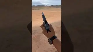 300 yard pistol shoot challenge, Staccato P #9mm #pistol #staccato #gun #viral #shooting #shorts