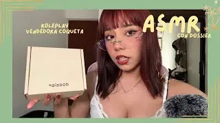 ASMR - VENDEDORA COQUETA/ ROLEPLAY CON DOSSIER