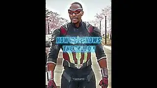 How MCU shows Falcon VS How Comics show Falcon #shorts #marvel #comparison #thefalcon