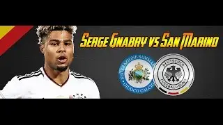 Serge Gnabry vs San Marino | World Cup Qual. FIFA | 11.11.2016 | HD