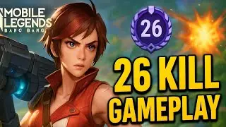 Beatrix 26 Kill gameplay. MLBB 