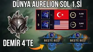 DEMİRLER ÇILDIRDI! AURELION SOL 1.Sİ DEMİRDE OYNARSA NE OLUR? @Heraskia