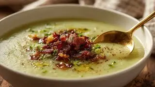 Самый вкусный картофельный суп, который я когда-либо пробовал! Простой и недорогой рецепт!
