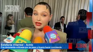 ESTEFAN&Iacute;A VILLARREAL sigue luchando porque se rompan los estereotipos de la belleza de la mujer 🙏 ✌️