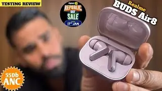 realme Buds Air 8 – 55dB ANC, Dual Drivers & 58Hrs Battery 🔥 Best TWS Under Budget?