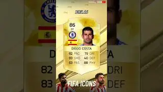 Diego Costa FIFA Evolution| FIFA 10 ➡️ 23