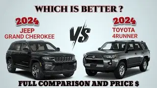2025 Jeep Grand cherokee vs 2024 Toyota 4runner | Which is better | SUVs