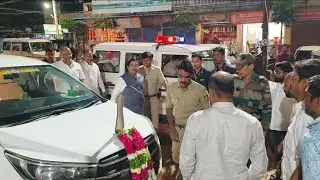 Pralhad V Joshi Union Minister of Consumer Affairs, Food & Public Distribution at Basavakalyan.