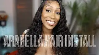 ARABELLA HAIR 26 INCH 13X4 LACE FRONTAL LOOSE WAVE WIG UNBOXING + INSTALL ft ARABELLA HAIR