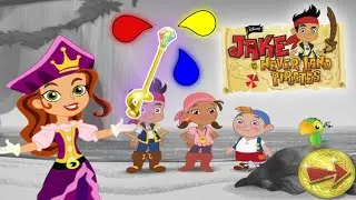 Джейк и пираты Нетландии - Радужная палочка / Цветной квест - Disney Junior