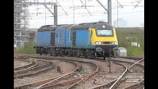HST Power Cars Nos. 43467 & 43423 Passing Through Newcastle  - 29th August 2025.