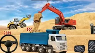 City Construction JCB Excavator 3DHeavy Crane Driving Simulator Android Gameplay