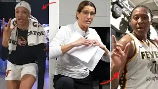 Caitlin Clark & Indiana Fever Locker Room CELEBRATION After Clutch WIN | Fever vs Sparks