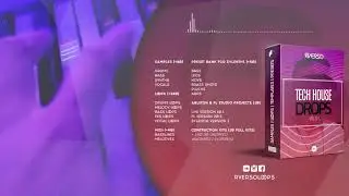 RVERSO LOOPS - Tech House Drops Vol.01 [Templates, Presets, Contruction Kits] (DEMO)