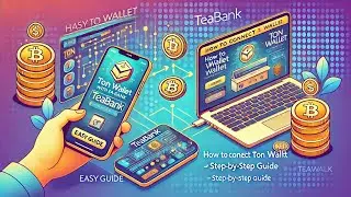 How to Connect Ton Wallet with Teabank ? | Step-by-Step Guide |#crypto #airdrop #bitcoin #cryptomw