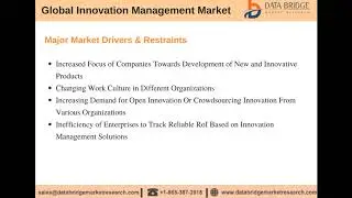 Global Innovation Management Market &ndash; Industry Trends and Forecast to 2024