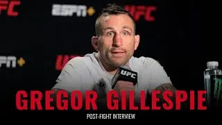 UFC Vegas 26: Gregor Gillespie full post-fight interview