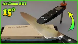 This is perfect for a beginner ▶︎ HAPSTONE T2 ⁉️ Using whetstones to sharpen the kitchen knives!