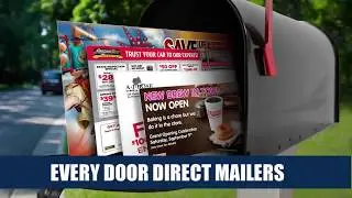 Every Door Direct Mailer (EDDM) Services. Design, Print, Distribution