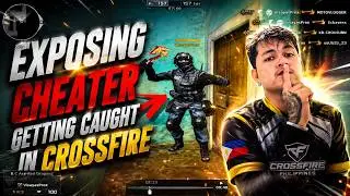 EXPOSING CHEATER GETTING CAUGHT IN CROSSFIRE  😱 REPORT THIS CHEATER