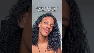 Resultado da segunda aplica&ccedil;&atilde;o do Hen&ecirc; Ren&aacute; no cabelo cacheado