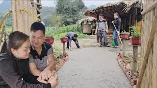 The road to the house is finished. Chức wants to go register his marriage with Hằng.