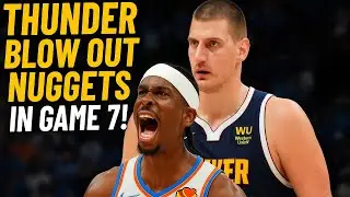 Thunder Blow Out Nuggets in Game 7! WCF Bound! 🔥 | ThunderTalk Recap