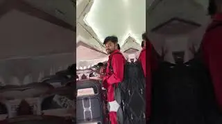 My Dream ✈️🛫 Bangalore Flights #flight #travelvlogs #couple #birthday #jillu