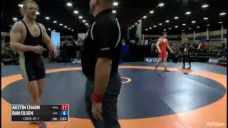 85 Consi of 4 - Austin Chaon (NMU-OTS) vs. Dan Olsen (Unattached)