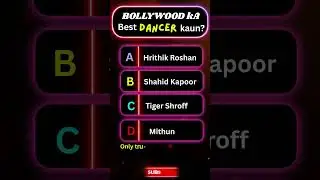 Bollywood ka BEST Dancer kaun? 🕺🔥 | Hrithik vs Tiger vs Shahid | #Shorts