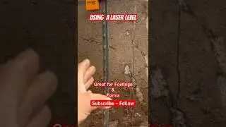 DIY Using A Laser Level 🤩 #diy #construction #hometransformation #homeimprovement #help #shorts