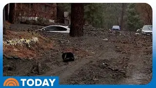 Residents Clean up From Damage Left From California Flooding