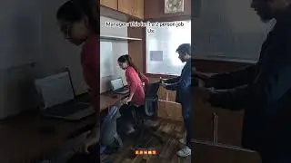 Some jobs are solo, but we make everything teamwork! 🤝😂
