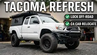 Tacoma Refresh! Lock Off-road wheels, C4 Cab mount relocate + more!
