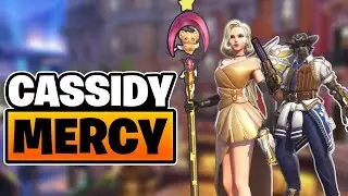 Mercy and Cassidy overwatch 2 Gameplay
