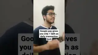 UPI Daily transaction limit- Google pay 💵 #shorts #google #online #money #youtube #viral #knowledge