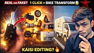 Bike to Car Transition AI Video Editing 😱 | AI Se Reels & Shorts Kaise Banaye 2026