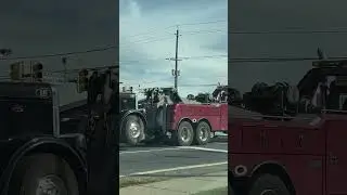 Heavy Duty Tow Truck Towing a Dump Truck #shorts #truck #construction